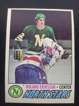 1977 O-Pee-Chee OPC Base Set #123 Roland Eriksson