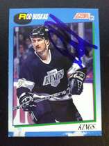 1991 Score Canadian (English) #427 Rod Buskas