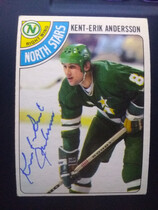 1978 O-Pee-Chee OPC Base Set #17 Kent-Erik Andersson