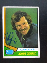 1974 O-Pee-Chee OPC NHL #381 John Gould