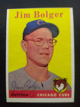 1958 Topps Base Set #201 Jim Bolger