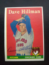 1958 Topps Base Set #41 Dave Hillman