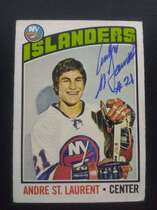 1976 O-Pee-Chee OPC NHL #29 Andre St. Laurent