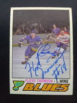 1977 O-Pee-Chee OPC Base Set #358 Floyd Thomson