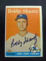1958 Topps Base Set #419 Bobby Shantz