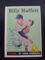 1958 Topps Base Set #143 Billy Muffett
