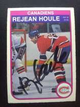 1982 O-Pee-Chee OPC Base Set #184 Rejean Houle