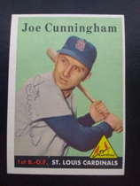 1958 Topps Base Set #168 Joe Cunningham