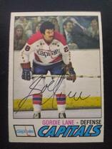 1977 O-Pee-Chee OPC Base Set #287 Gordie Lane