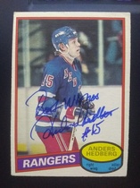 1980 O-Pee-Chee OPC Base Set #73 Anders Hedberg
