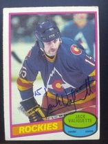1980 O-Pee-Chee OPC Base Set #108 Jack Valiquette