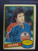 1980 O-Pee-Chee OPC Base Set #203 Don Murdoch