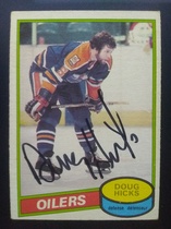 1980 O-Pee-Chee OPC Base Set #221 Doug Hicks