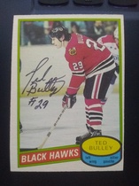 1980 O-Pee-Chee OPC Base Set #229 Ted Bulley