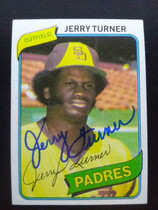 1980 Topps Base Set #133 Jerry Turner