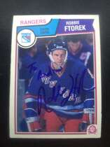 1983 O-Pee-Chee OPC Base Set #244 Robbie Ftorek
