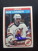 1982 O-Pee-Chee OPC Base Set #142 Bob Lorimer