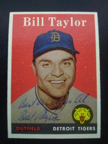 1958 Topps Base Set #389 Bill Taylor