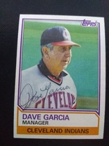 1983 Topps Base Set #546 Dave Garcia