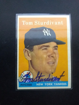 1958 Topps Base Set #127 Tom Sturdivant