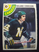 1978 O-Pee-Chee OPC Base Set #241 Roland Eriksson