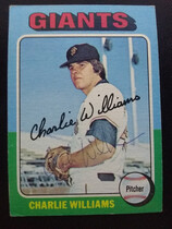 1975 Topps Base Set #449 Charlie Williams