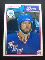 1983 O-Pee-Chee OPC Base Set #254 Mike Rogers