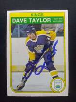 1982 O-Pee-Chee OPC Base Set #161 Dave Taylor