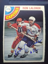 1978 O-Pee-Chee OPC Base Set #371 Ron Lalonde