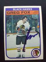 1982 O-Pee-Chee OPC Base Set #65 Greg Fox