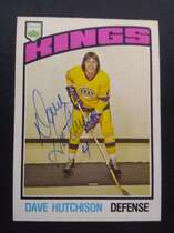 1976 O-Pee-Chee OPC NHL #346 Dave Hutchinson