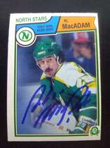 1983 O-Pee-Chee OPC Base Set #173 Al MacAdam