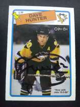 1988 O-Pee-Chee OPC Base Set #62 Dave Hunter