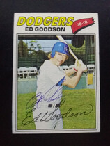 1977 Topps Base Set #584 Ed Goodson