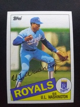 1985 Topps Base Set #431 U.L. Washington