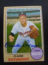 1968 Topps Base Set #166 Claude Raymond