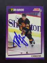 1991 Score Base Set #174 Tom Kurvers