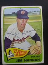 1965 Topps Base Set #394 Jim Hannan