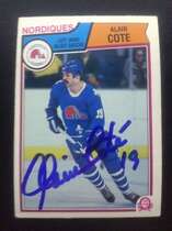 1983 O-Pee-Chee OPC Base Set #291 Alain Cote