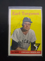 1958 Topps Base Set #138 Earl Torgeson