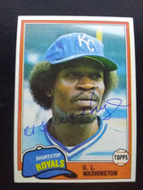 1981 Topps Base Set #26 U.L. Washington