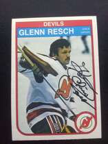 1982 O-Pee-Chee OPC Base Set #145 Glenn Resch