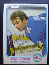 1981 O-Pee-Chee OPC Base Set #284 Wally Weir
