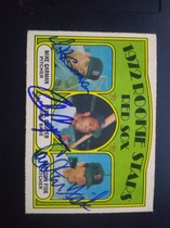 1972 O-Pee-Chee OPC Base Set #79 Carlton Fisk|Cecil Cooper