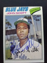 1977 O-Pee-Chee OPC Base Set #94 John Scott