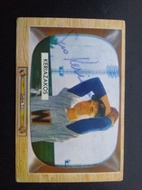 1955 Bowman Base Set #14 Gus Keriazakos