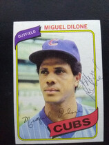 1980 Topps Base Set #541 Miguel Dilone