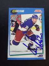 1991 Score Canadian (English) #399 Doug Evans