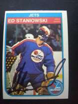 1982 O-Pee-Chee OPC Base Set #393 Ed Staniowski
