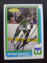 1986 O-Pee-Chee OPC Base Set #213 Wayne Babych